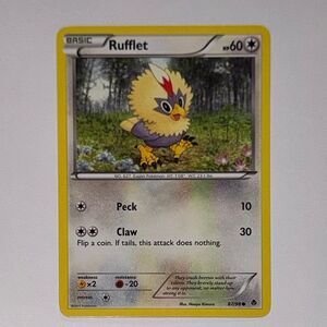 POKEMON CARD: Rufflet #87/98 (Pokemon Emerging Powers)